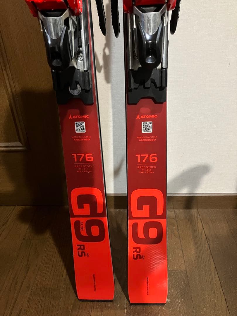 20/21 ATOMIC G9 RS 176cm 金具X12