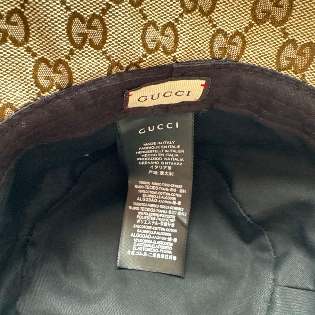 【Non】GUCCI GGパターン バケットハット