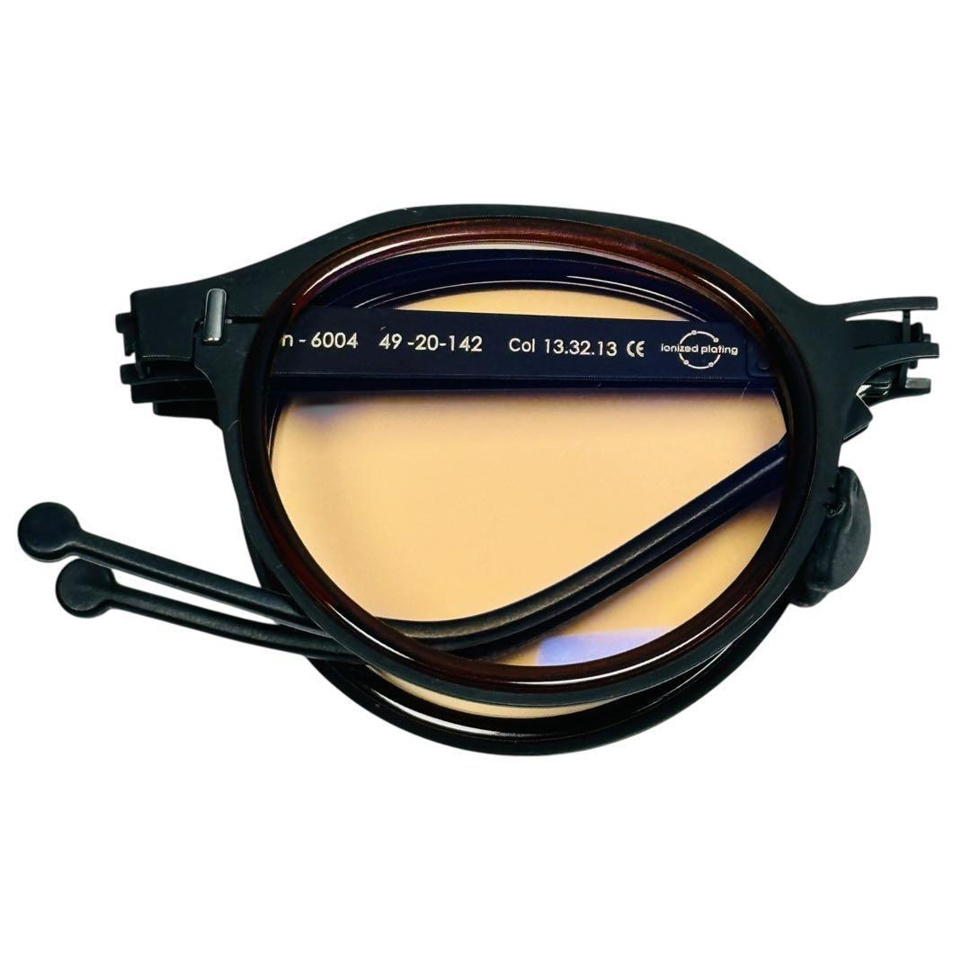 極美品 ROAV Ace Vision 6004 折りたたみメガネ 超軽量