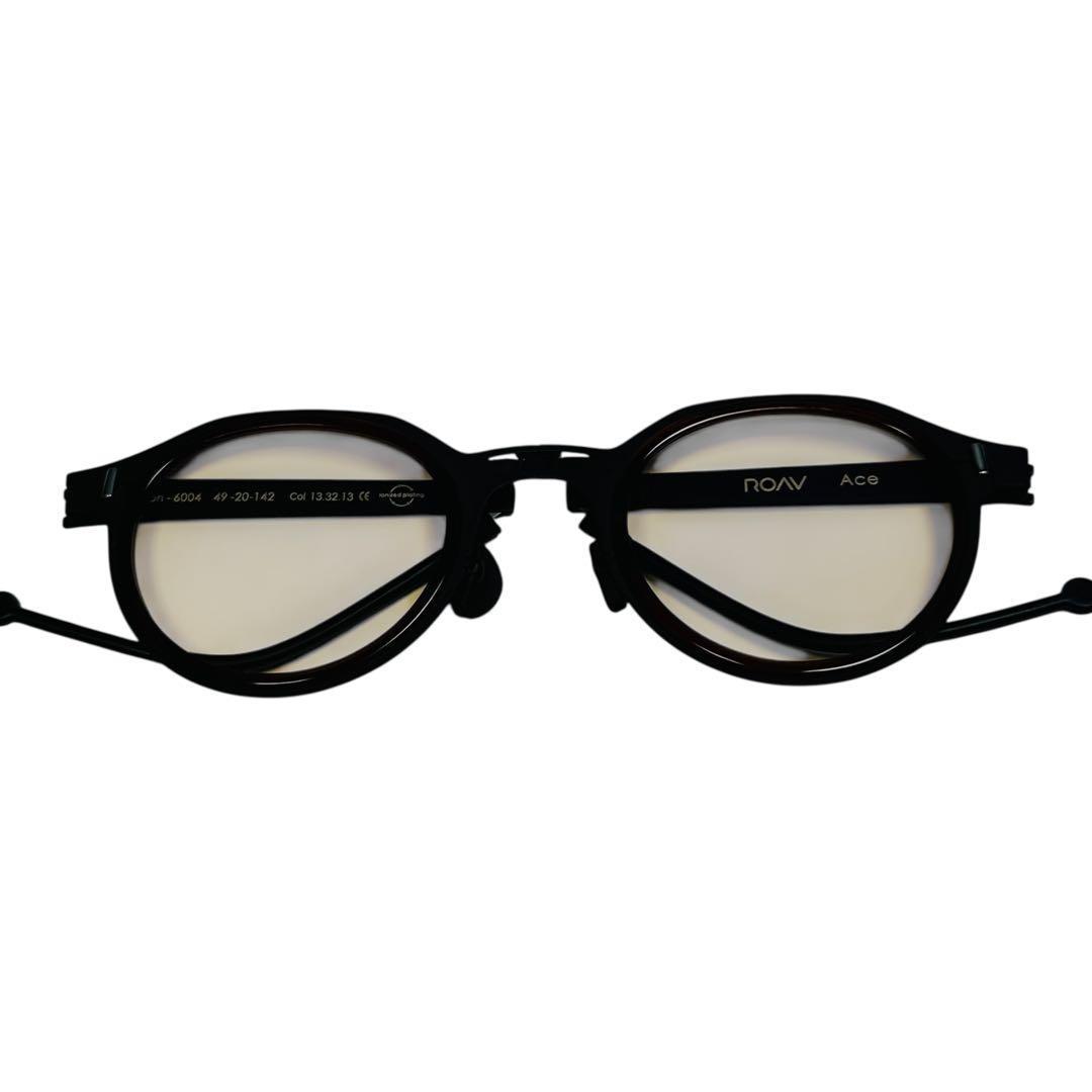 極美品 ROAV Ace Vision 6004 折りたたみメガネ 超軽量