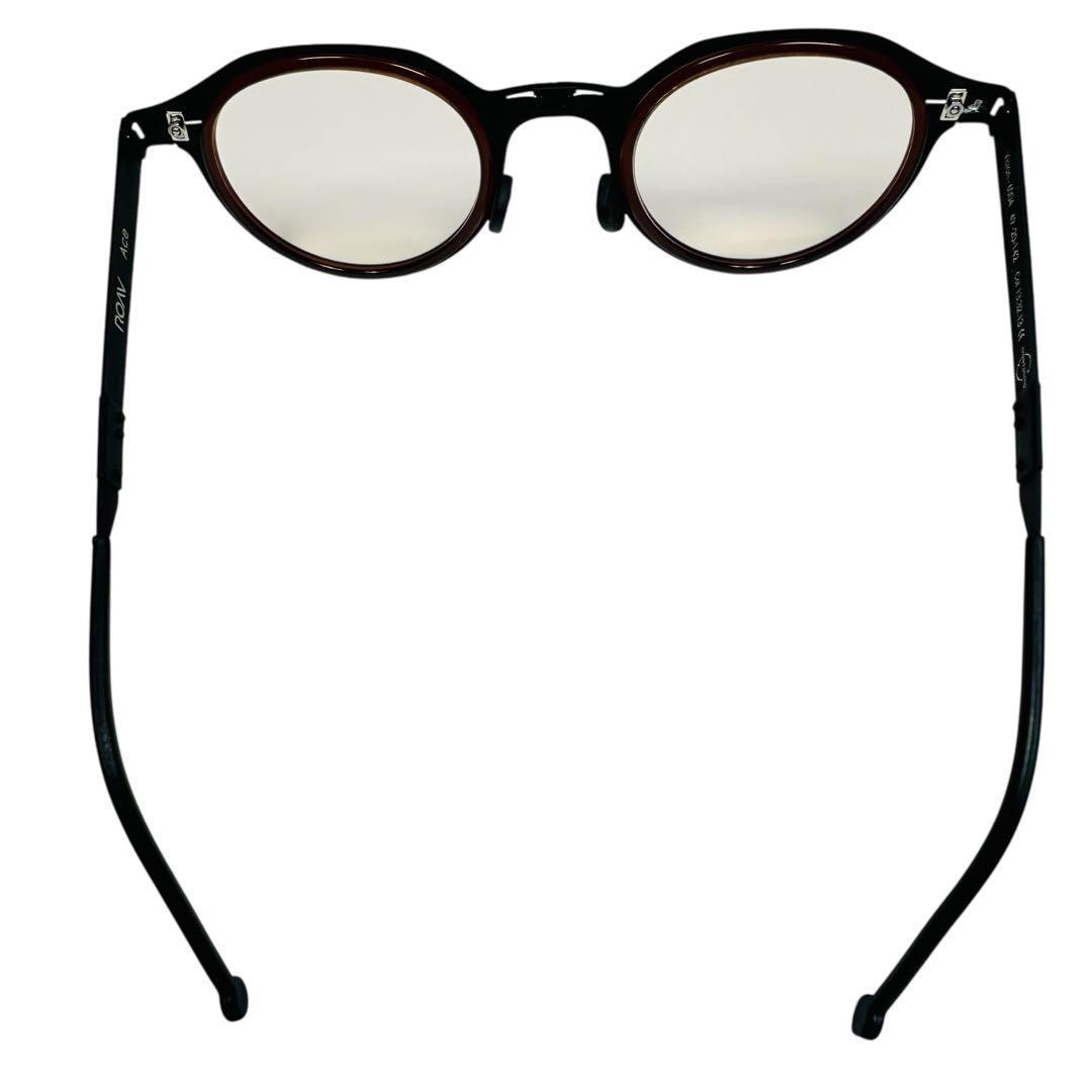 極美品 ROAV Ace Vision 6004 折りたたみメガネ 超軽量