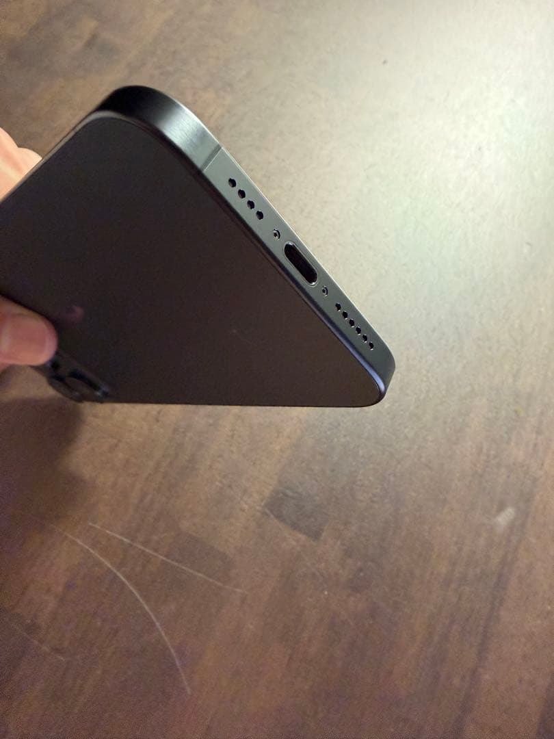 【極美品】iPhone 15 Pro Max ブラックチタニウム