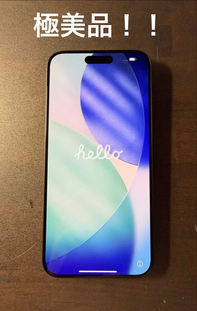 【極美品】iPhone 15 Pro Max ブラックチタニウム