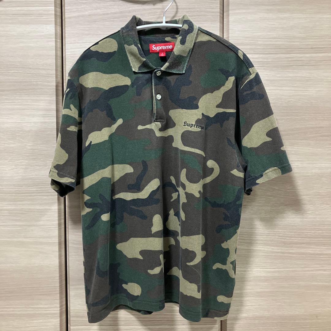 トップス supreme Washed Camo Polo 25ss