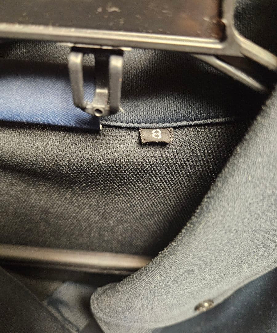 MUTA MARINE ポロシャツ 黒/白 サイズ8