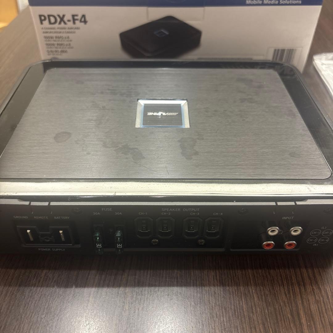 ALPINE PDX-F4 カーアンプ
