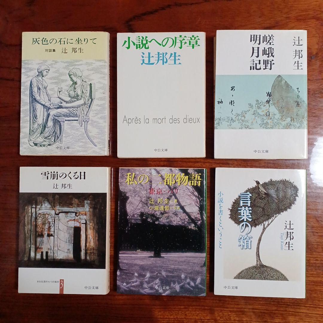 辻邦生中公文庫6冊セットです。