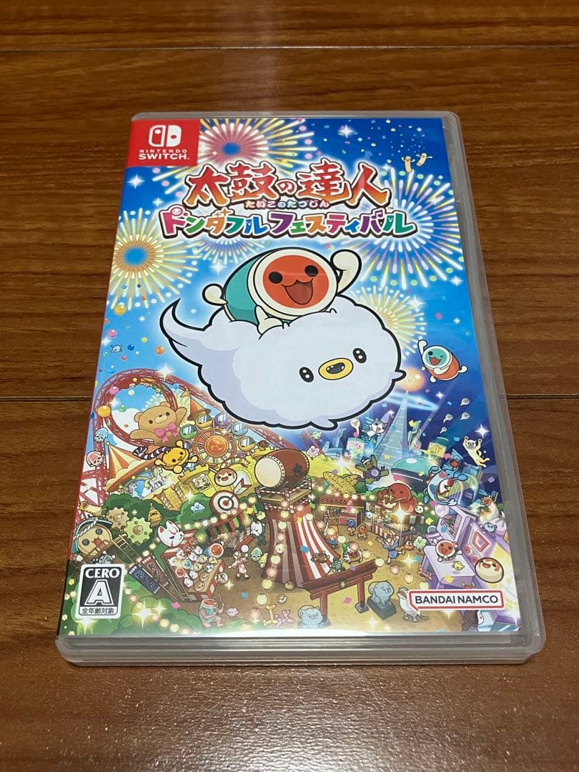 Switch 太鼓の達人 ドンダフルフェスティバル&タタコン(改造品)セット