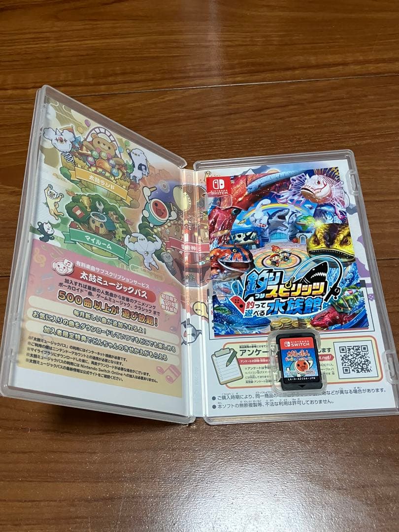 Switch 太鼓の達人 ドンダフルフェスティバル&タタコン(改造品)セット