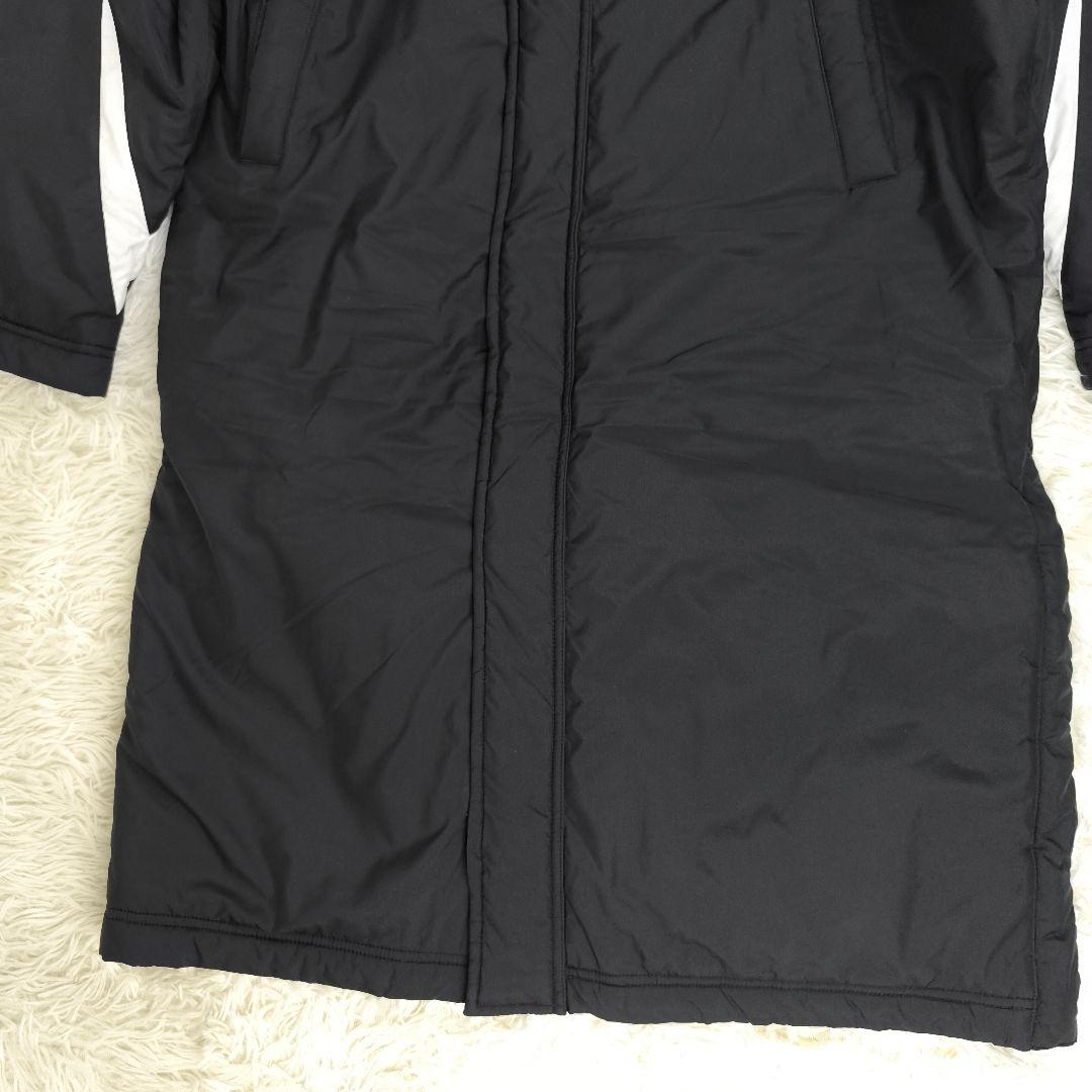 極美品✨ UNDER ARMOUR アンダーアーマー ベンチコート ロゴ刺繍 黒