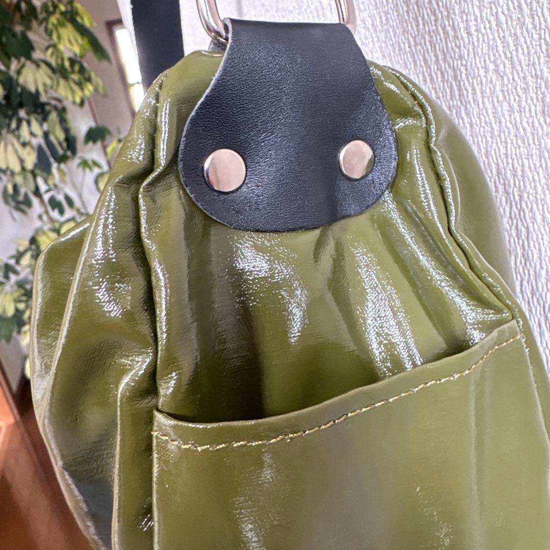 jack gommeショルダーバッグ 人気オリーブ色