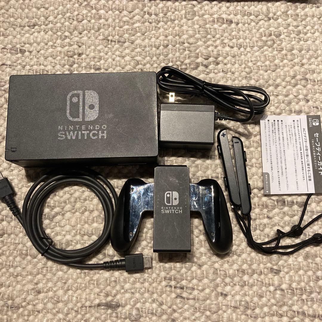 Nintendo Switch 本体　グレー　付属品全部付き