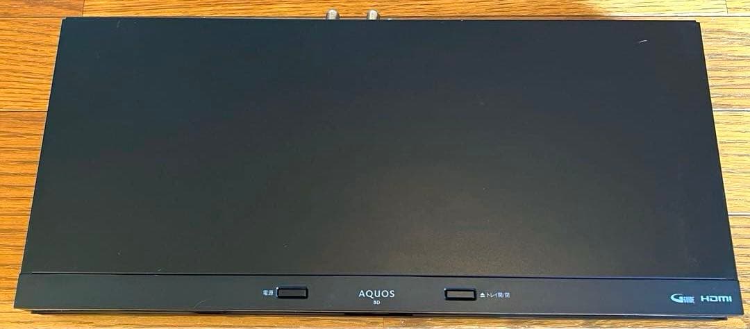 動作良好2020年製SHARP AQUOSブルーレイレコーダー2B-C05BW1