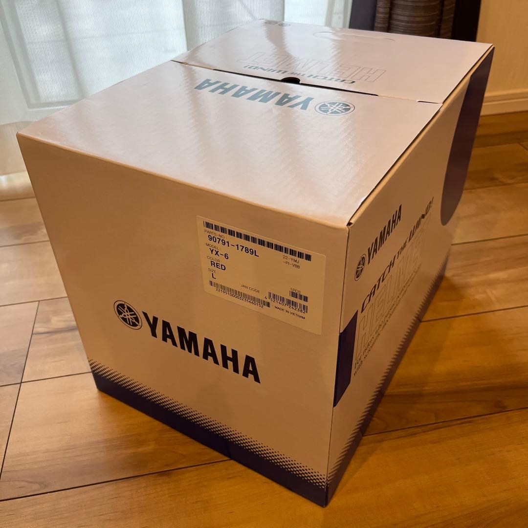 ひ*ん様 YAMAHA YX-6 フルフェイスヘルメット レッド L
