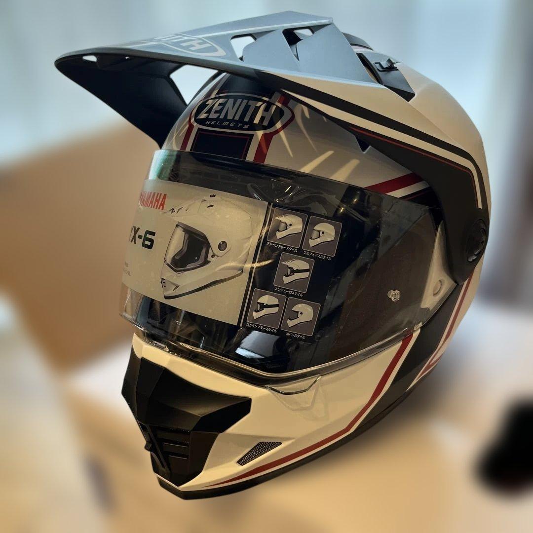 ひ*ん様 YAMAHA YX-6 フルフェイスヘルメット レッド L