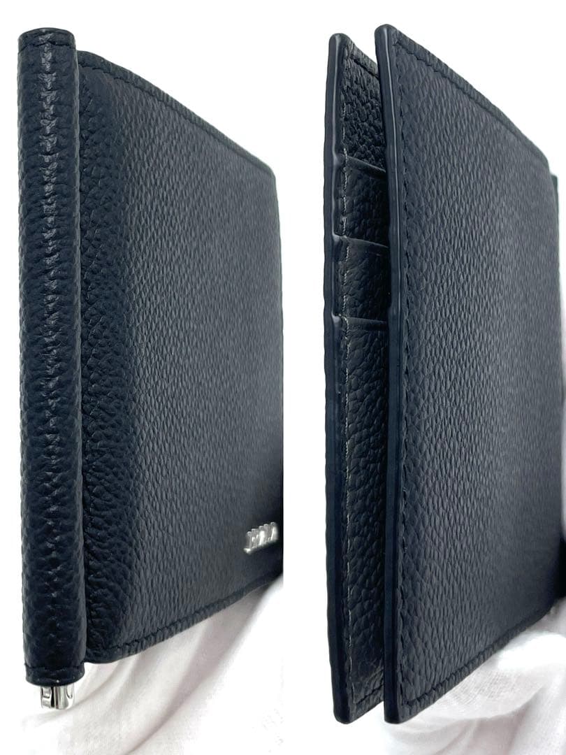 未使用級☆PRADA プラダ マネークリップ カードケース 2MN077 レザー