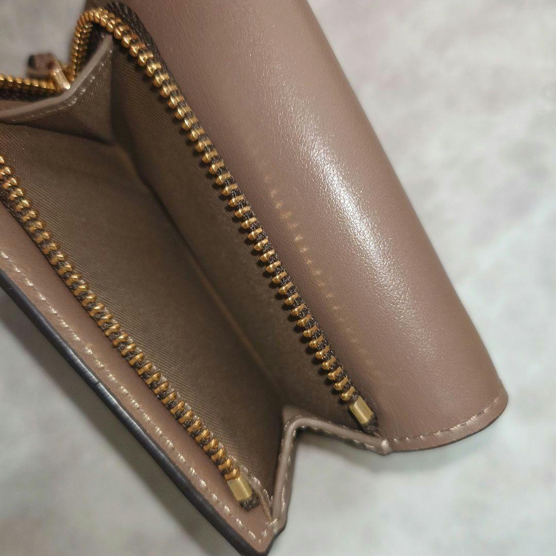 COACH　コーチ　折り財布　マイクロウォレット　三つ折り財布