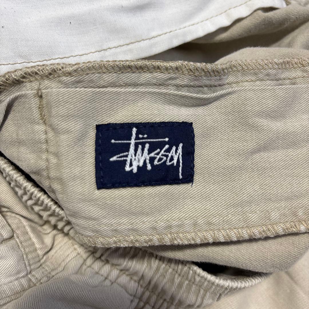 90年代　アメリカ製　stussy イージーショーツL