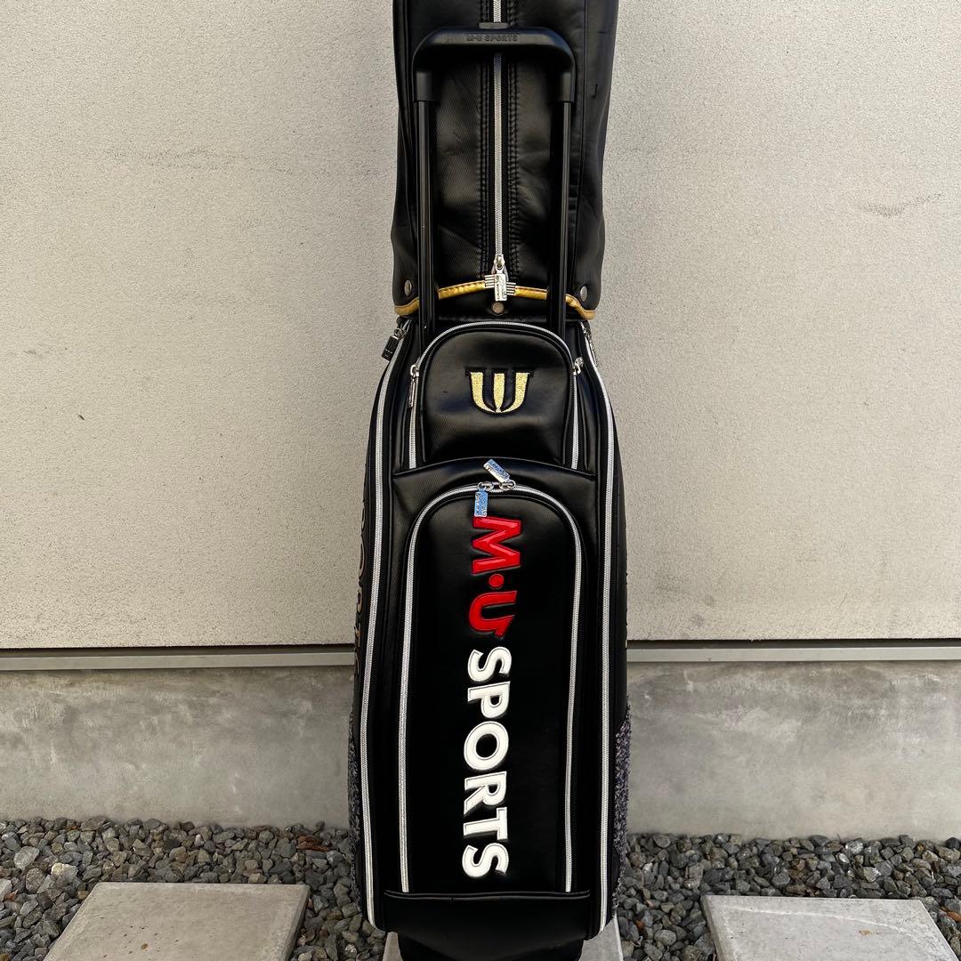 【稀少】 M.U SPORTS キャスター付きキャディバック　ミエコ　ウエサコ