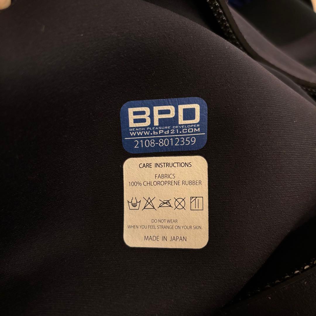 BEWET サーフ　ドライスーツ　ビーウエット　フルスーツ　5×3mm ブラック