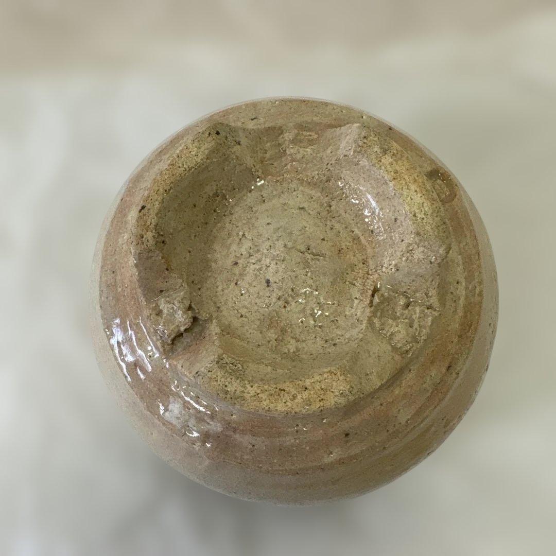 韓国人間国宝　李朝七代白山　金正玉作　嶺南窯　茶碗　共箱