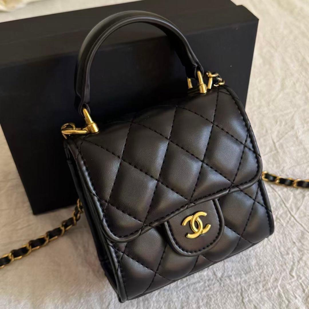 VIP限定 ノベルティ ミニ チェーン ショルダーバッグ ブラック