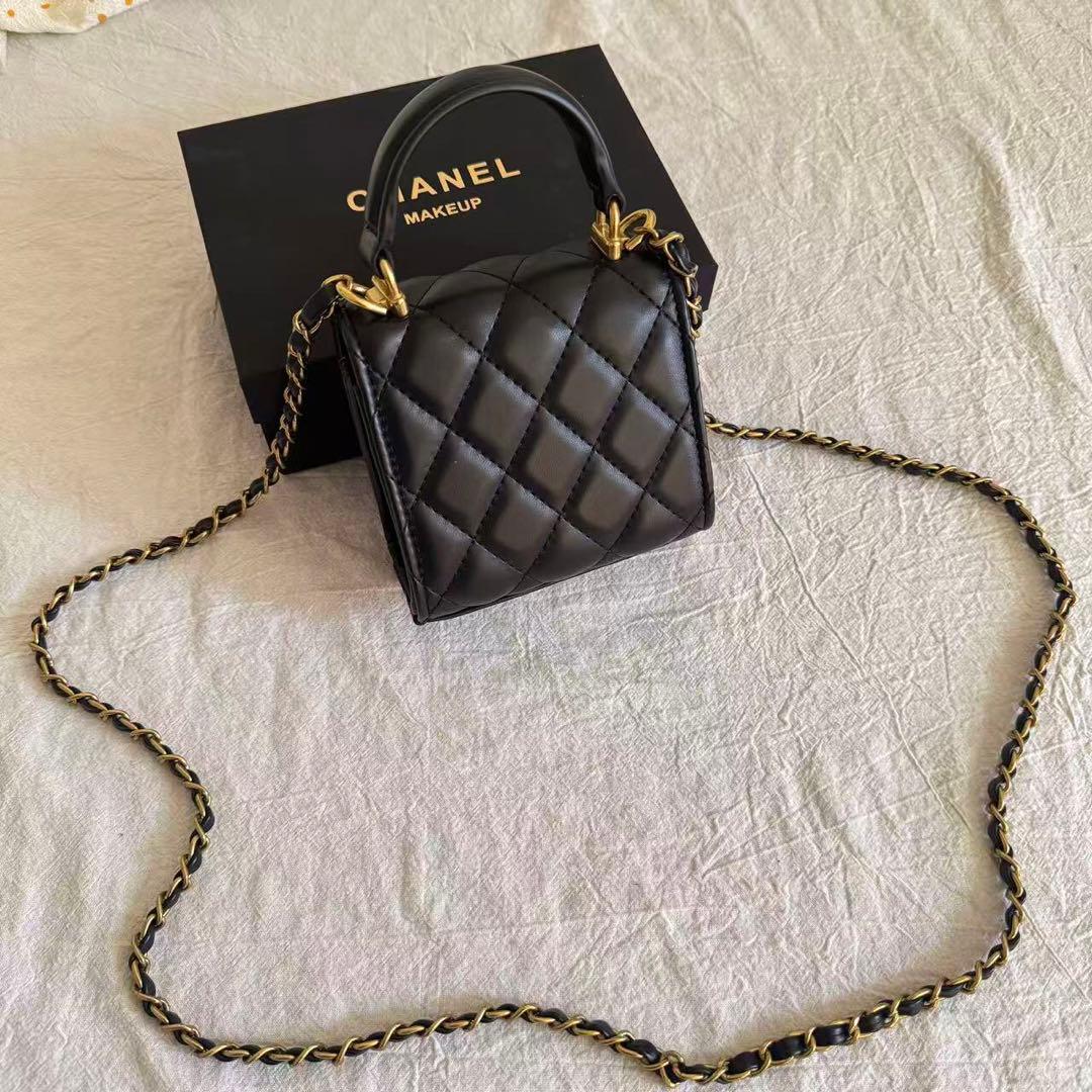 VIP限定 ノベルティ ミニ チェーン ショルダーバッグ ブラック