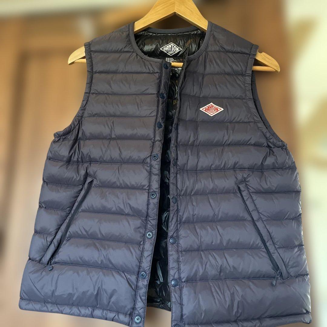 ダントン　インナーダウン 38 ネイビー