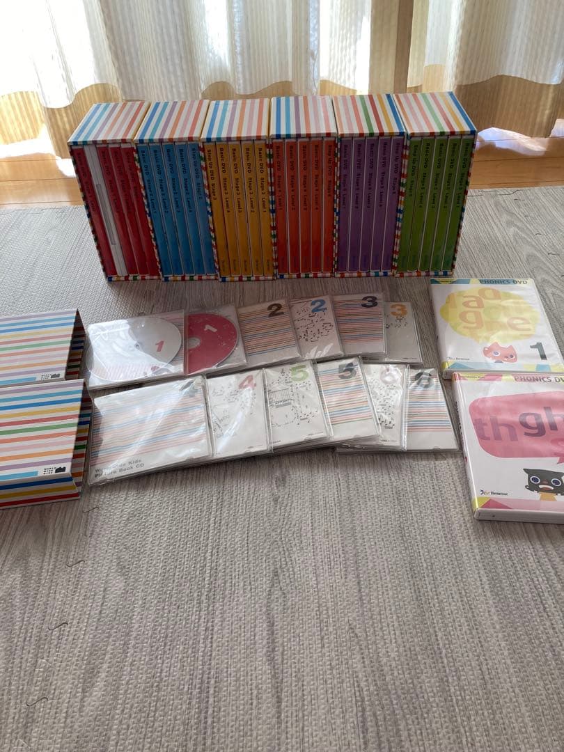 ワールドワイドキッズ DVD.CD.玩具.絵本 （ベネッセ）1〜6