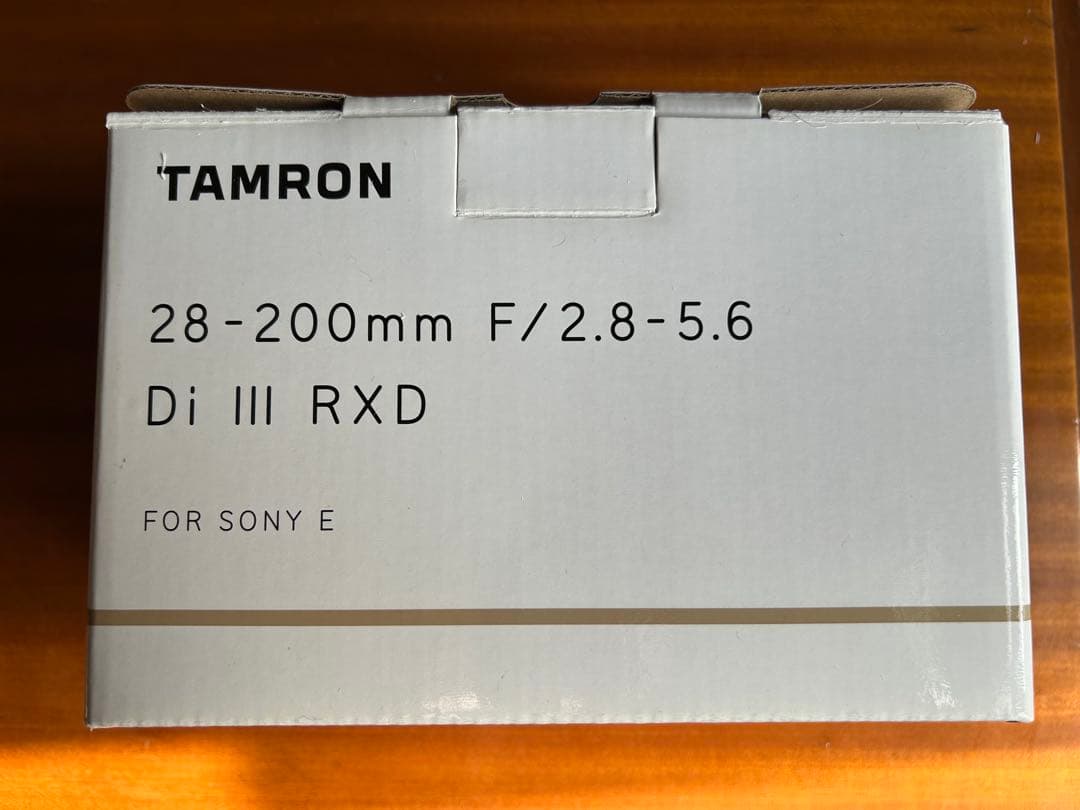 【フィルター同封】タムロンA071 28-200mm F2.8-5.6 ソニー用