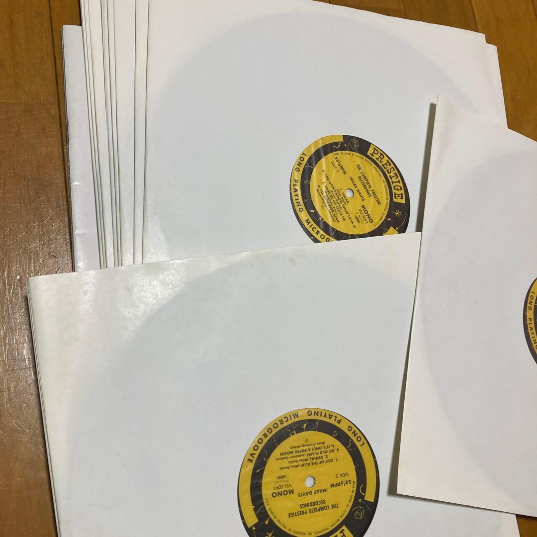 マイルス・デイヴィス LP complete prestige 12枚組