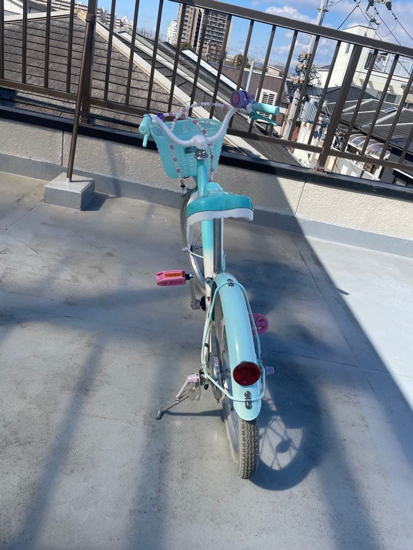 引き取り　アリエル　子供用自転車　18インチ　ディズニー　リトルマーメイド