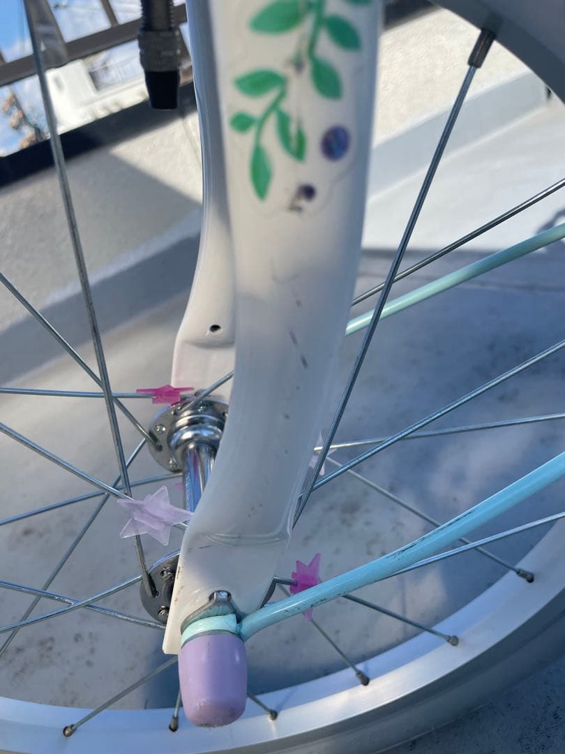 引き取り　アリエル　子供用自転車　18インチ　ディズニー　リトルマーメイド