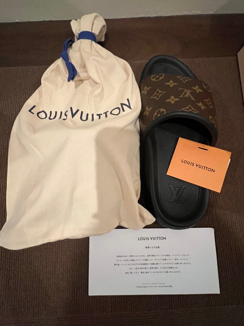 ルイ・ヴィトン サンダル ブラウン/ブラック