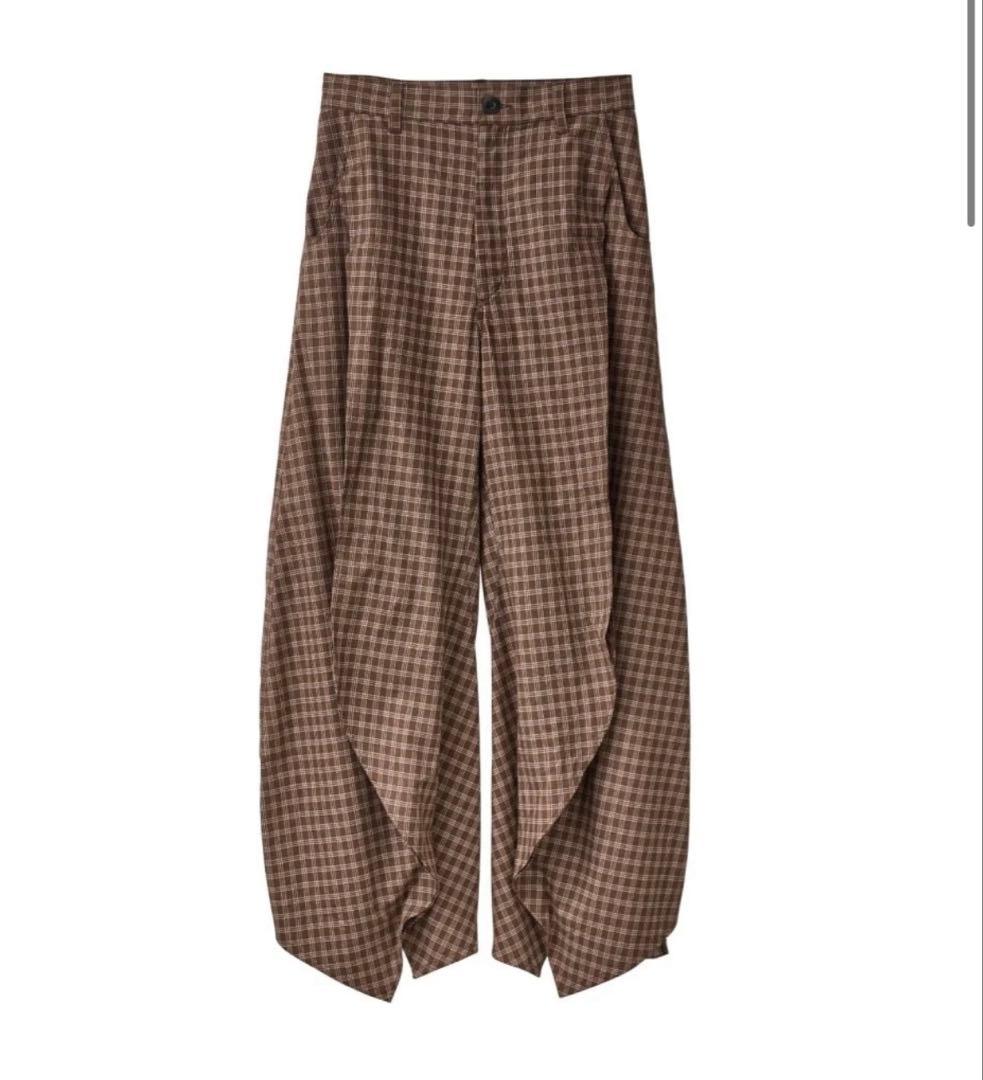 パンツ Knuth Marf slit deformed pants