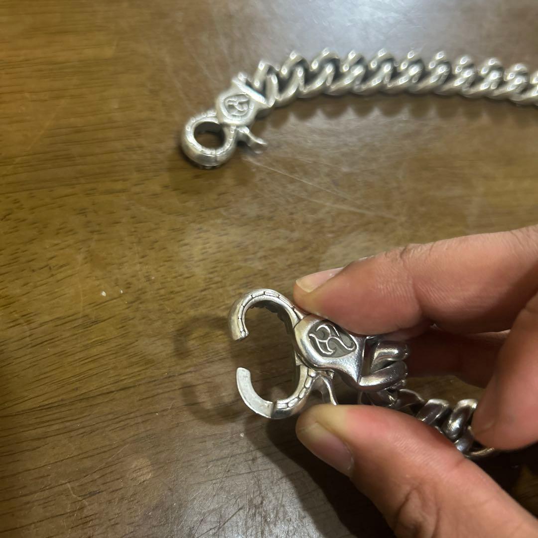 【極上】シルバーウォレットチェーン925 330g 大幅値下げ！！