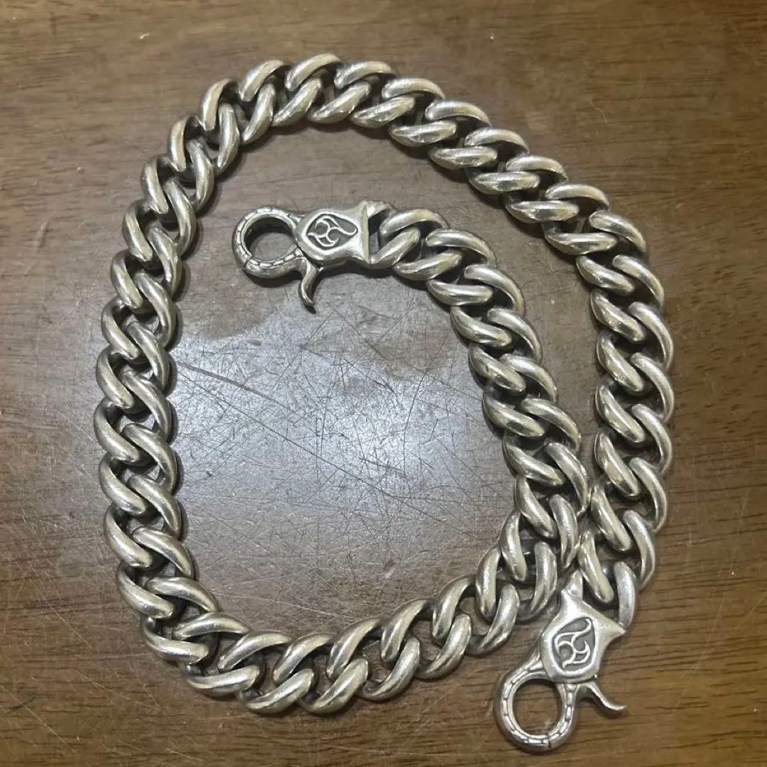 【極上】シルバーウォレットチェーン925 330g 大幅値下げ！！