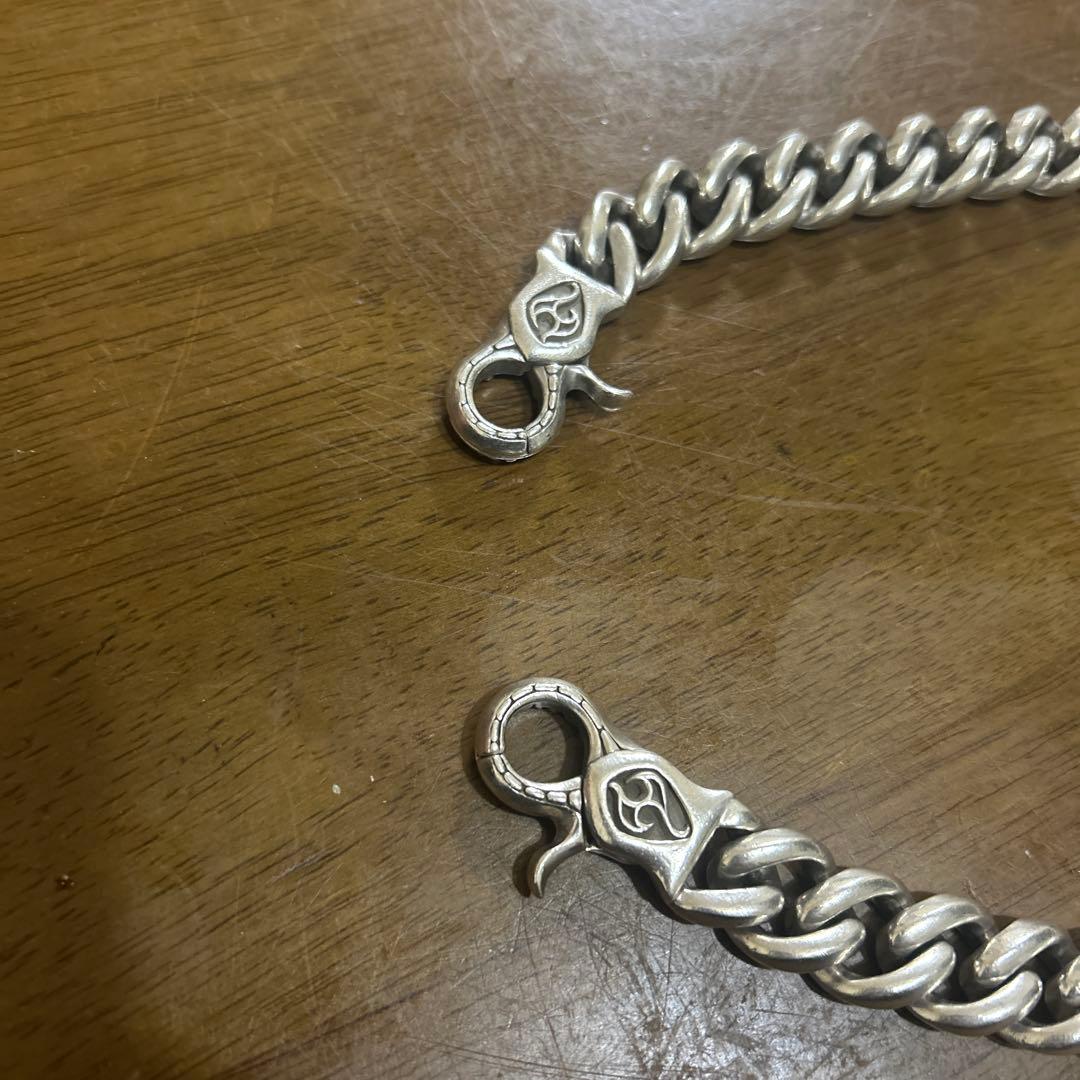 【極上】シルバーウォレットチェーン925 330g 大幅値下げ！！