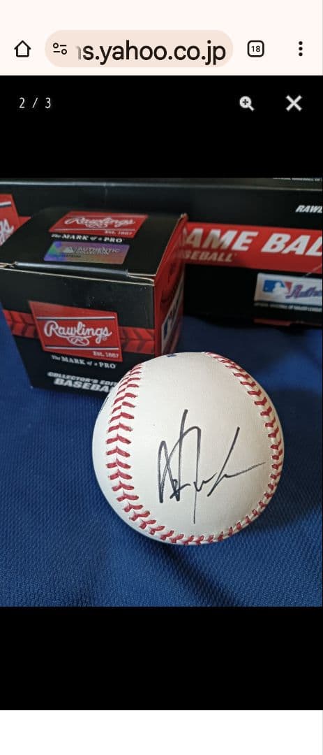 大谷翔平 佐々木朗希 山本由伸 /直筆サインボール/MLB公式球 正規品