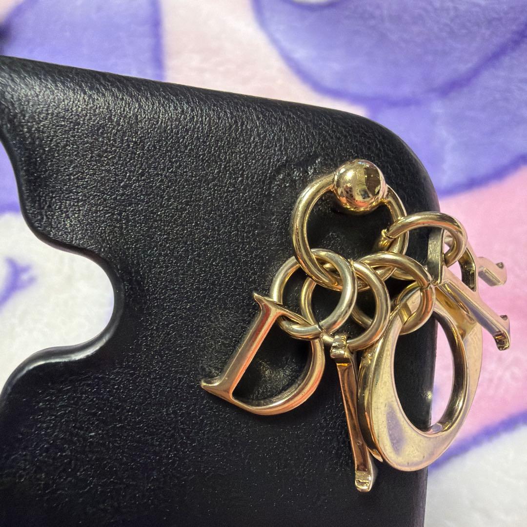 Lady Dior iPhone16用ケース　ブラック