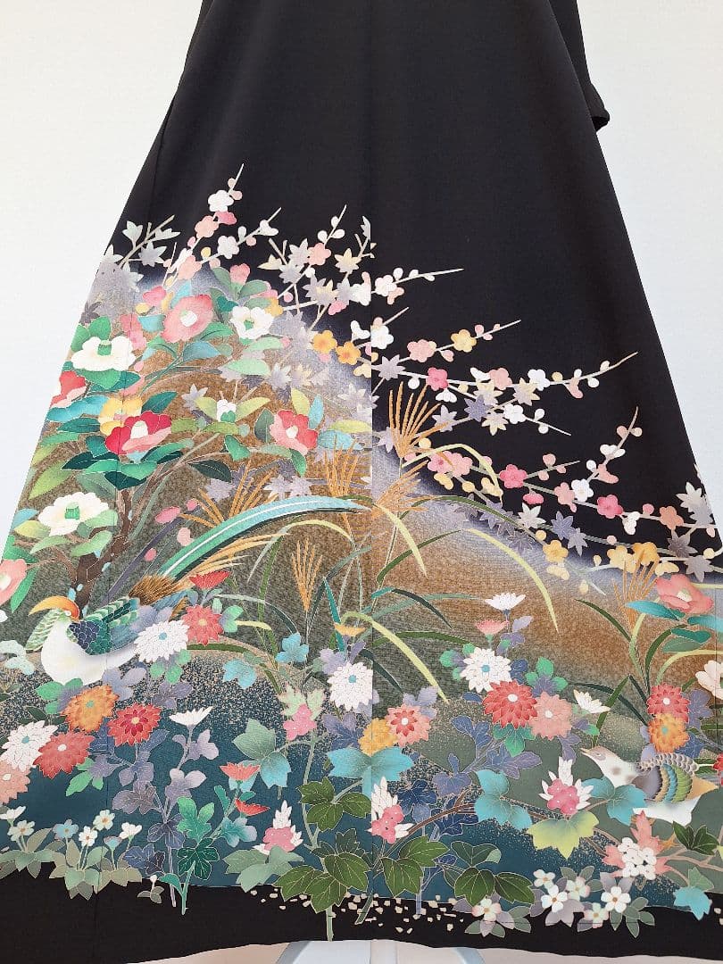 着物リメイクワンピース3684