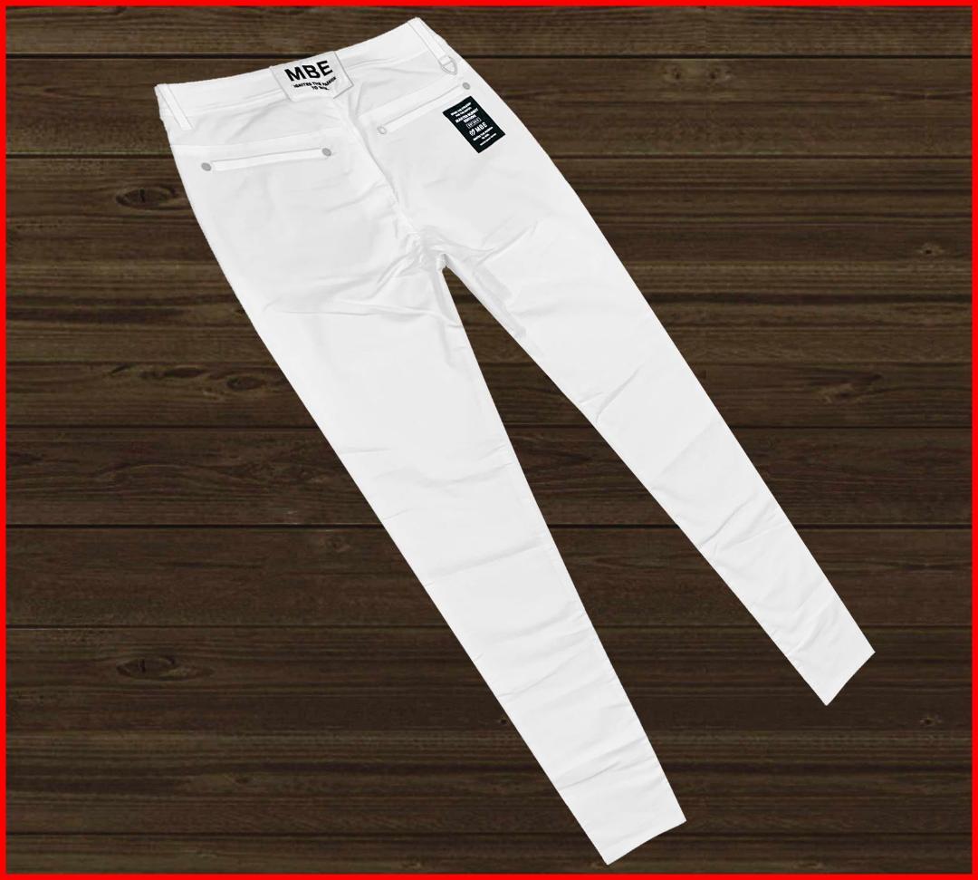 【新品】マスターバニーゴルフパンツ暖ハイパワーストレッチ5ポケット白L2 11号