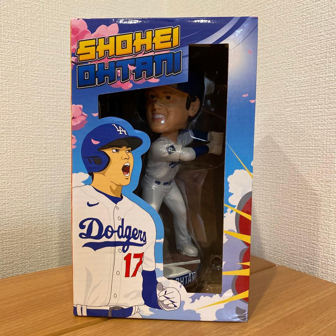大谷翔平 ボブルヘッド 2024年　5月16日 ドジャース 白　未開封　大谷　初