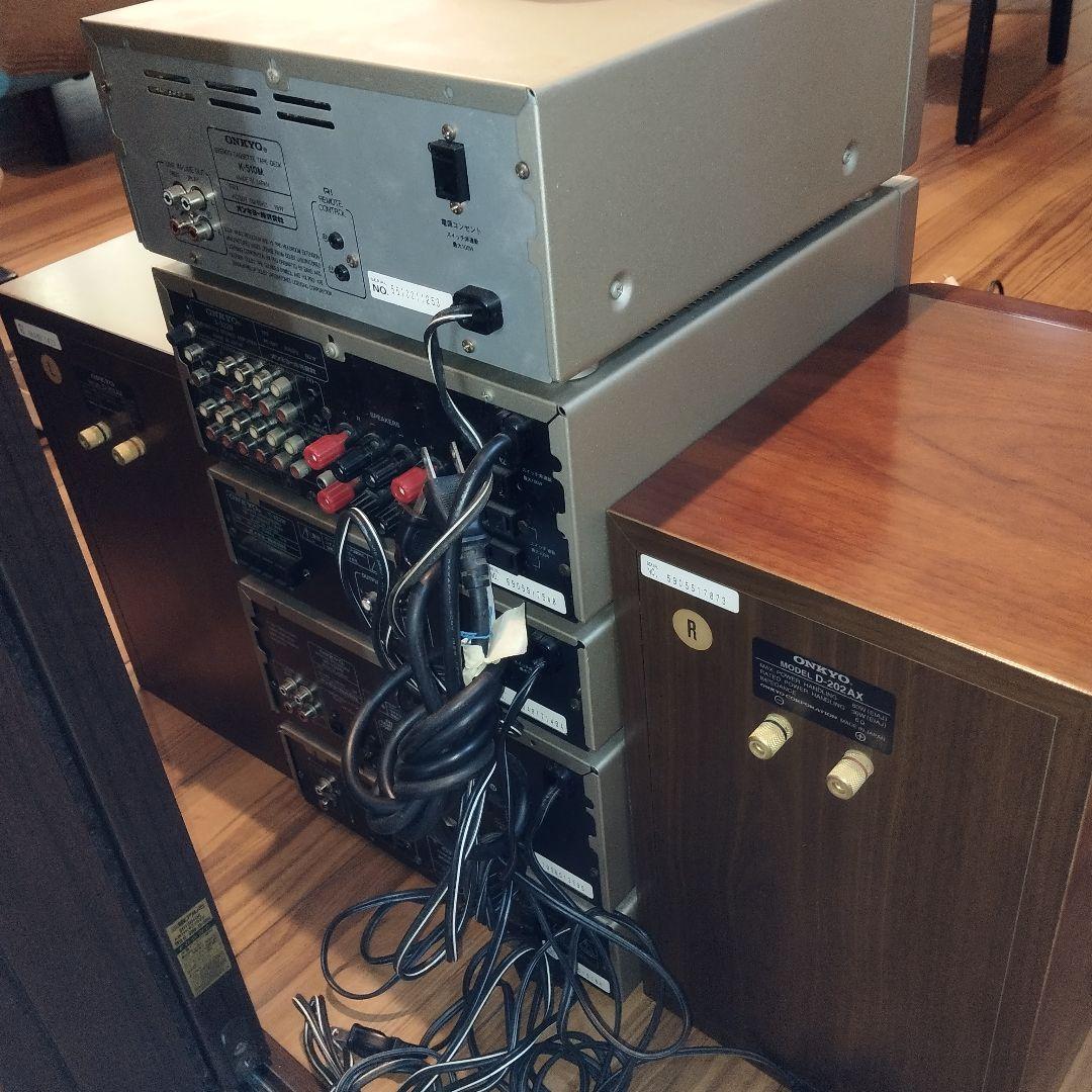 ONKYO 　システムコンポ リモコン オンキョー通電・CD音出し確認済み