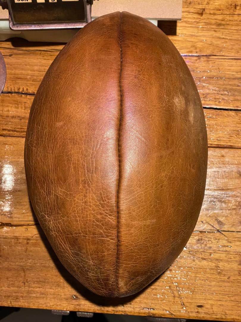 s*f様 1919年 ラグビーボール ヴィンテージ 本革