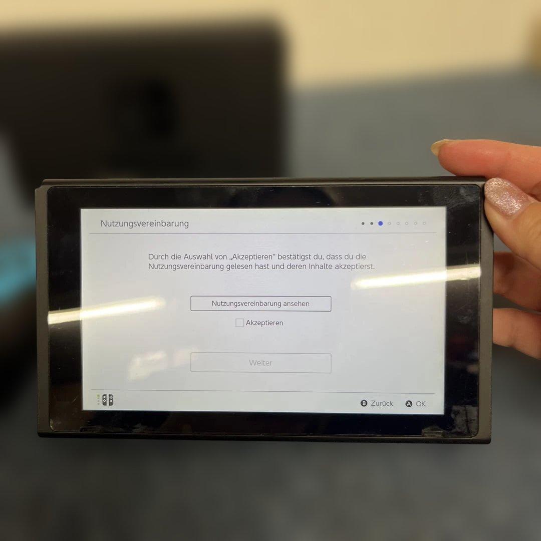 Nintendo Switch 本体 初期型 HAC-001 16年製