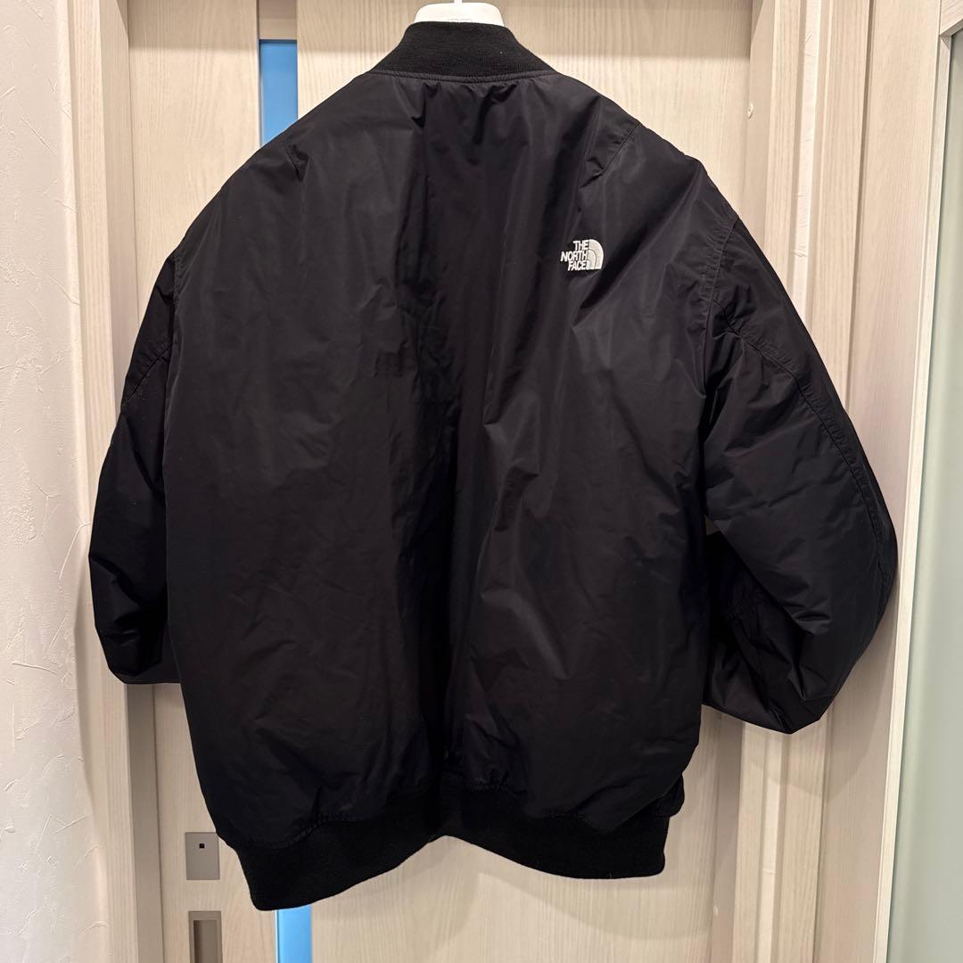 新品同様THE NORTH FACE ブラック MA-1ジャケット XL