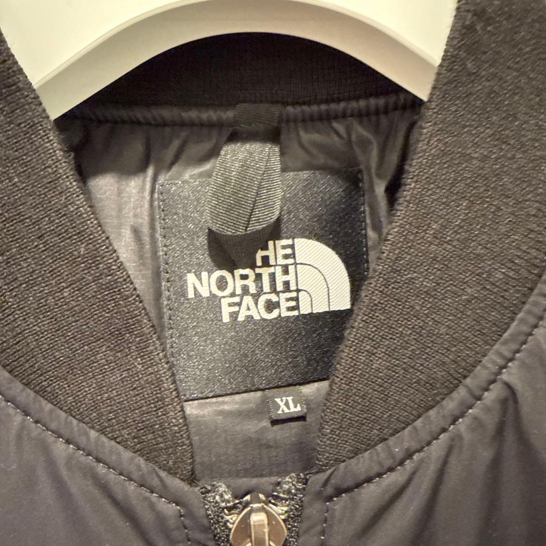新品同様THE NORTH FACE ブラック MA-1ジャケット XL