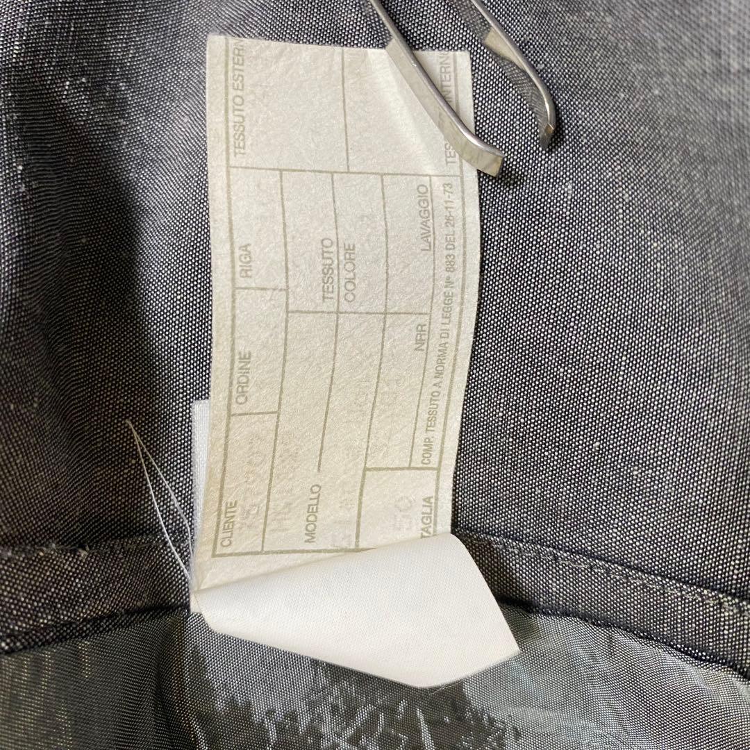 超希少　90s GIORGIO ARMANI マオカラージャケット　リネン