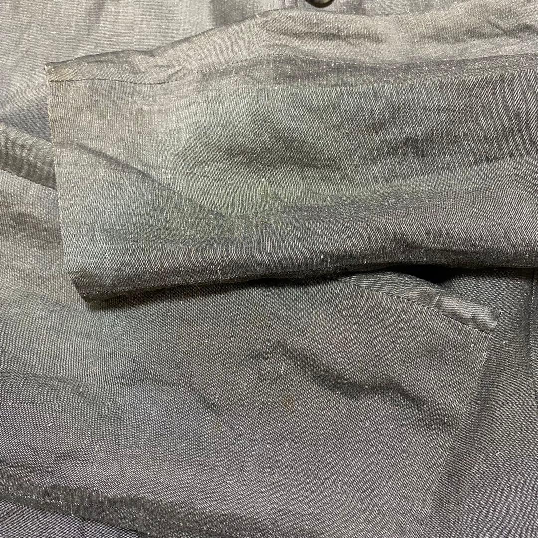 超希少　90s GIORGIO ARMANI マオカラージャケット　リネン
